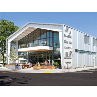 Edificio in acciaio personalizzato