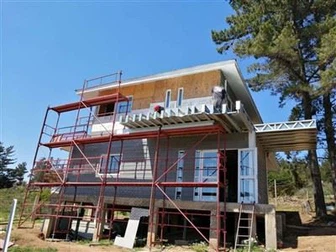 Garage in metallo con kit per appartamento